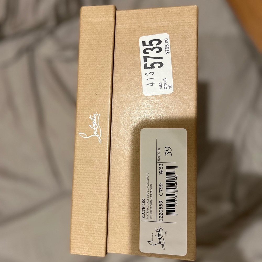 Brand new Christian Louboutin‘s.